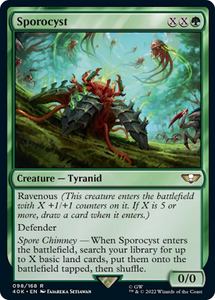 Sporocyst (Surge Foil) [Universes Beyond: Warhammer 40,000] | GrognardGamesBatavia