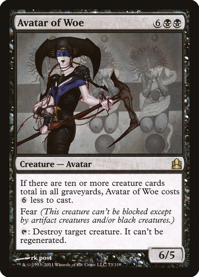 Avatar of Woe [Commander 2011] | GrognardGamesBatavia