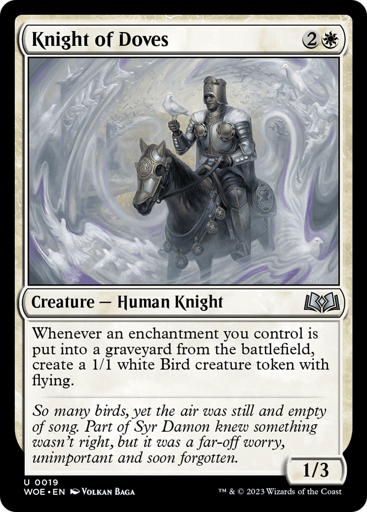 Knight of Doves [Wilds of Eldraine] | GrognardGamesBatavia