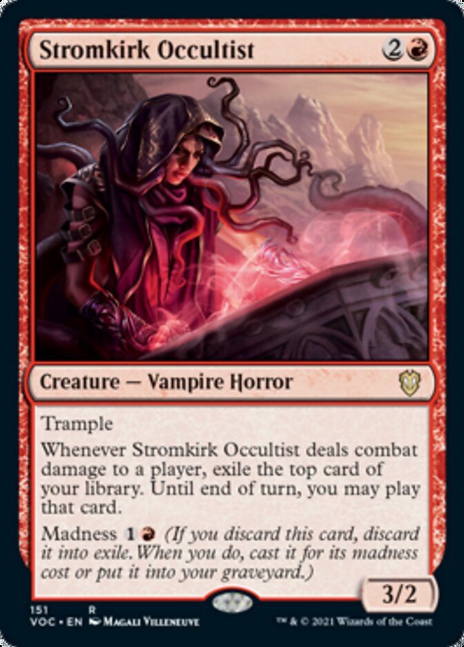 Stromkirk Occultist [Innistrad: Crimson Vow Commander] | GrognardGamesBatavia