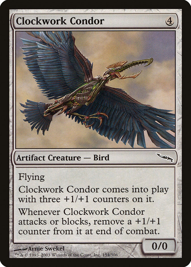 Clockwork Condor [Mirrodin] | GrognardGamesBatavia