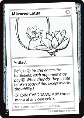 Mirrored Lotus (2021 Edition) [Mystery Booster Playtest Cards] | GrognardGamesBatavia