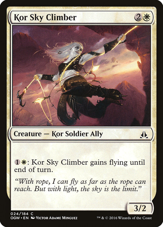 Kor Sky Climber [Oath of the Gatewatch] | GrognardGamesBatavia