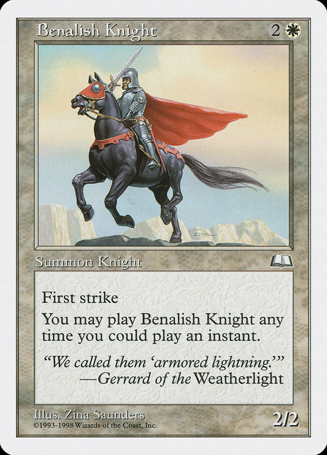 Benalish Knight [Anthologies] | GrognardGamesBatavia