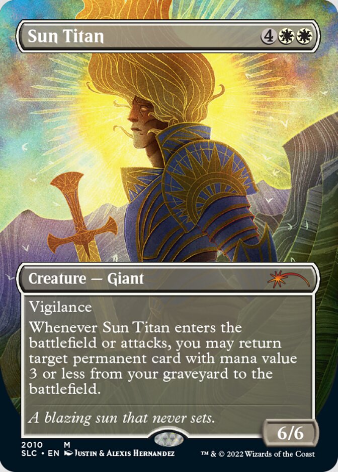 Sun Titan (Borderless) [Secret Lair 30th Anniversary Countdown Kit] | GrognardGamesBatavia