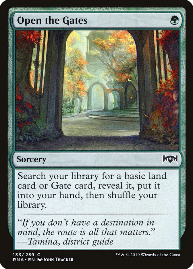 Open the Gates [Ravnica Allegiance] | GrognardGamesBatavia