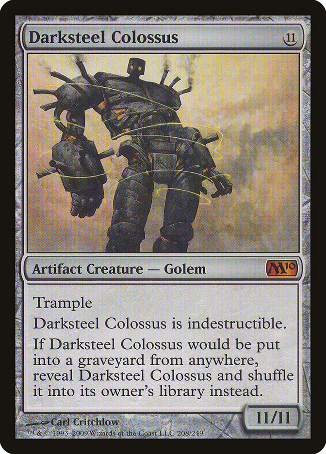 Darksteel Colossus [Magic 2010] | GrognardGamesBatavia