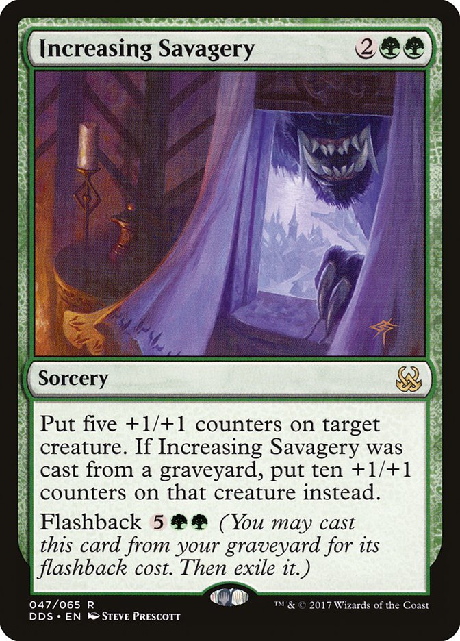 Increasing Savagery [Duel Decks: Mind vs. Might] | GrognardGamesBatavia