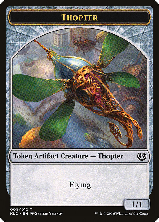 Thopter Token (008/012) [Kaladesh Tokens] | GrognardGamesBatavia