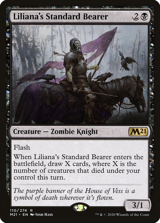 Liliana's Standard Bearer [Core Set 2021] | GrognardGamesBatavia