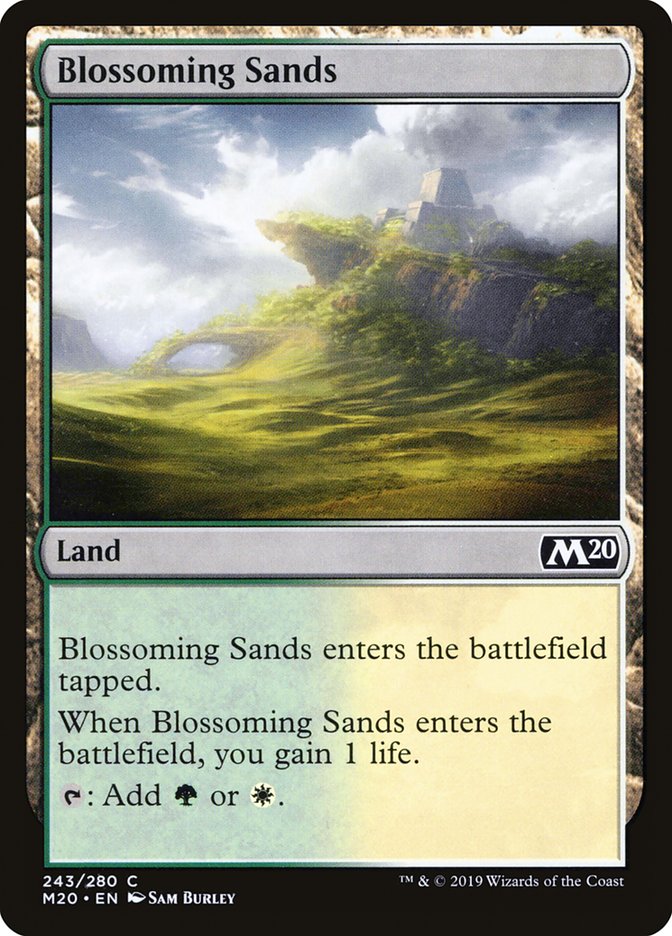 Blossoming Sands [Core Set 2020] | GrognardGamesBatavia