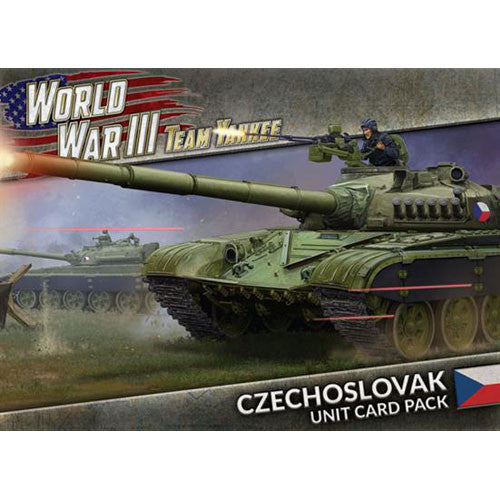 World War III: Team Yankee - Czechoslovakian Unit Card Pack | GrognardGamesBatavia
