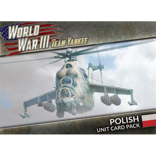 World War III: Team Yankee - Polish Unit Cards | GrognardGamesBatavia