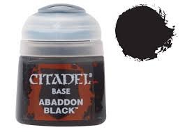 Citadel Colour Base Abaddon Black | GrognardGamesBatavia