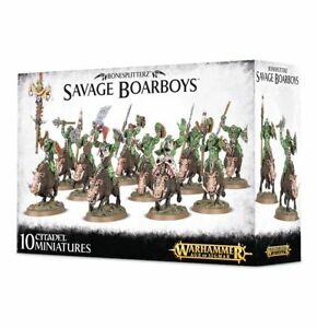 Orruk Warclans Savage Boarboys (web) | GrognardGamesBatavia