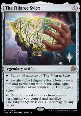 The Filigree Sylex (Promo Pack) [Phyrexia: All Will Be One Promos] | GrognardGamesBatavia