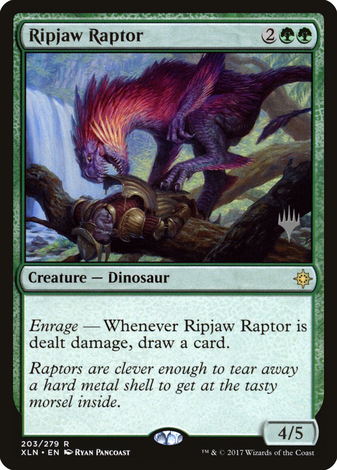 Ripjaw Raptor (Promo Pack) [Ixalan Promos] | GrognardGamesBatavia