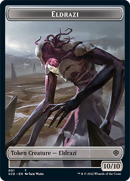 Eldrazi // Soldier Double-Sided Token [Starter Commander Decks] | GrognardGamesBatavia