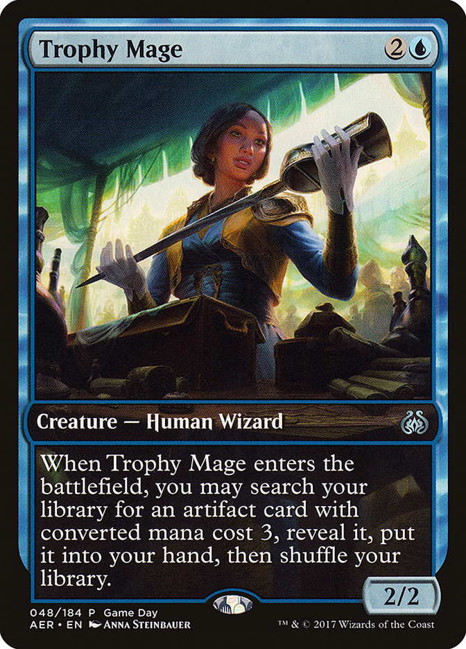 Trophy Mage (Game Day) [Aether Revolt Promos] | GrognardGamesBatavia