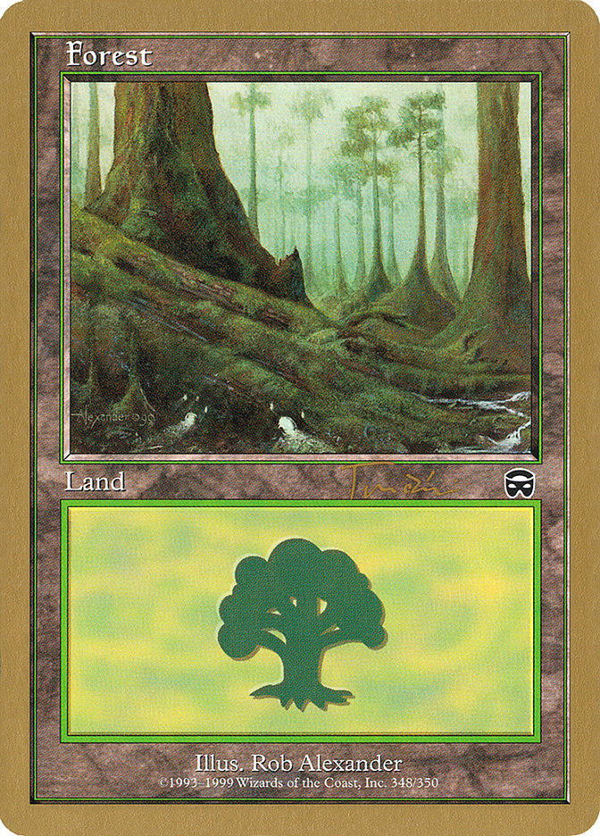 Forest (jt348) (Jan Tomcani) [World Championship Decks 2001] | GrognardGamesBatavia