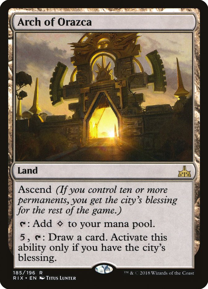 Arch of Orazca [Rivals of Ixalan] | GrognardGamesBatavia