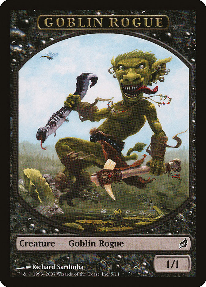 Goblin Rogue Token [Lorwyn Tokens] | GrognardGamesBatavia