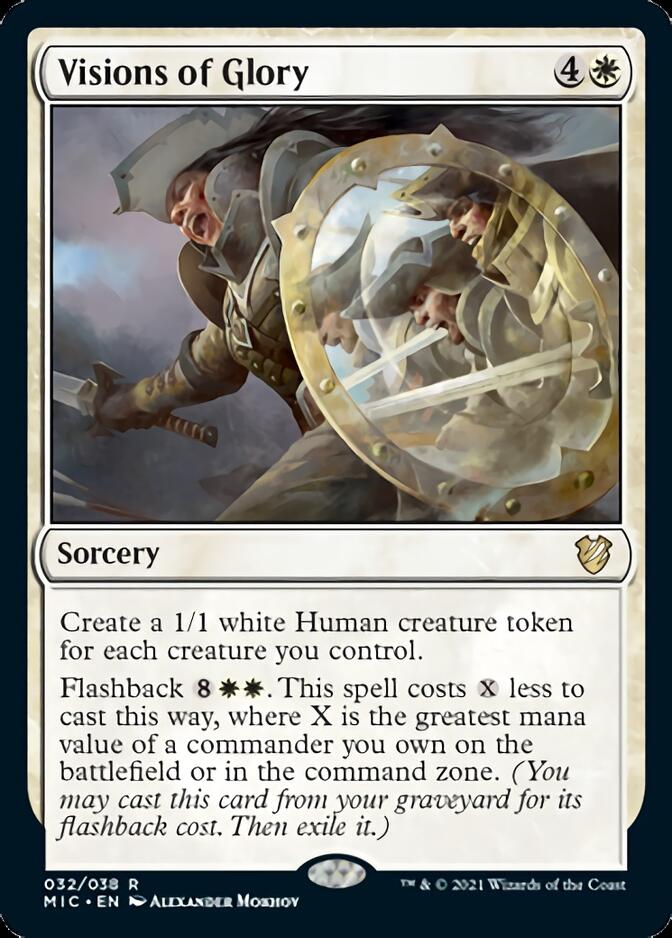 Visions of Glory [Innistrad: Midnight Hunt Commander] | GrognardGamesBatavia