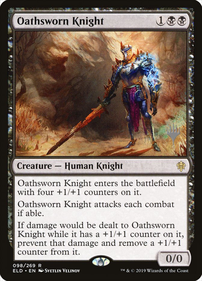 Oathsworn Knight (Promo Pack) [Throne of Eldraine Promos] | GrognardGamesBatavia