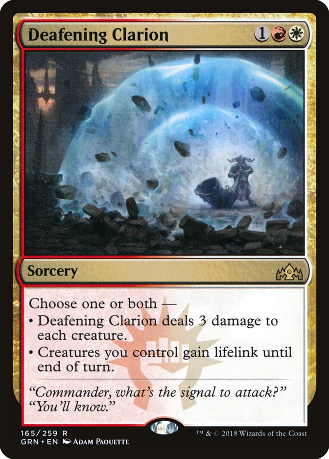 Deafening Clarion [Guilds of Ravnica] | GrognardGamesBatavia