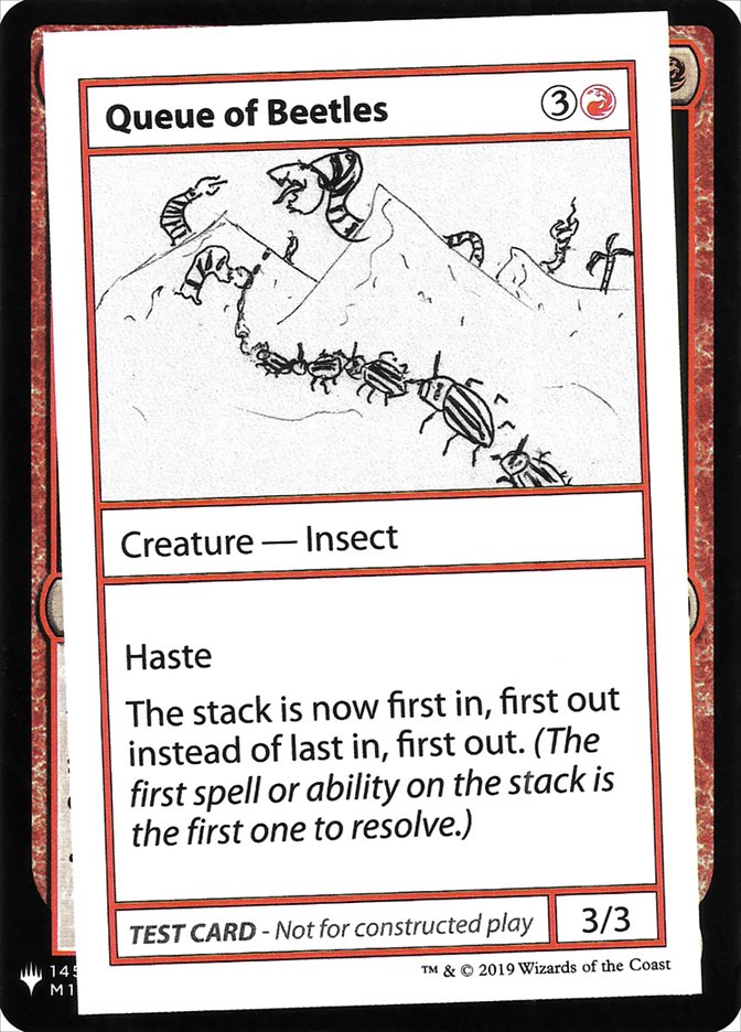 Queue of Beetles [Mystery Booster Playtest Cards] | GrognardGamesBatavia