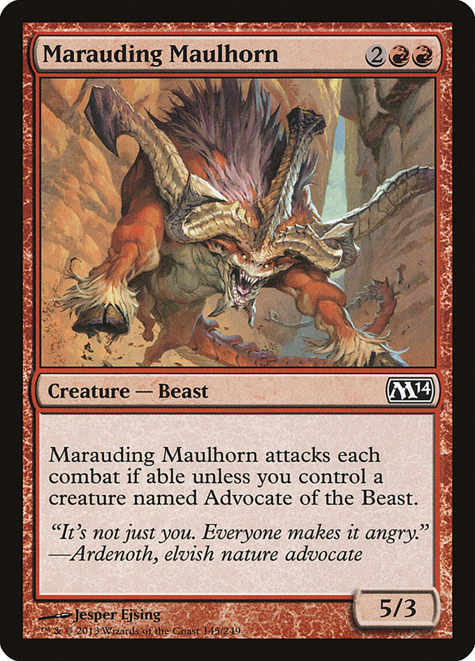 Marauding Maulhorn [Magic 2014] | GrognardGamesBatavia