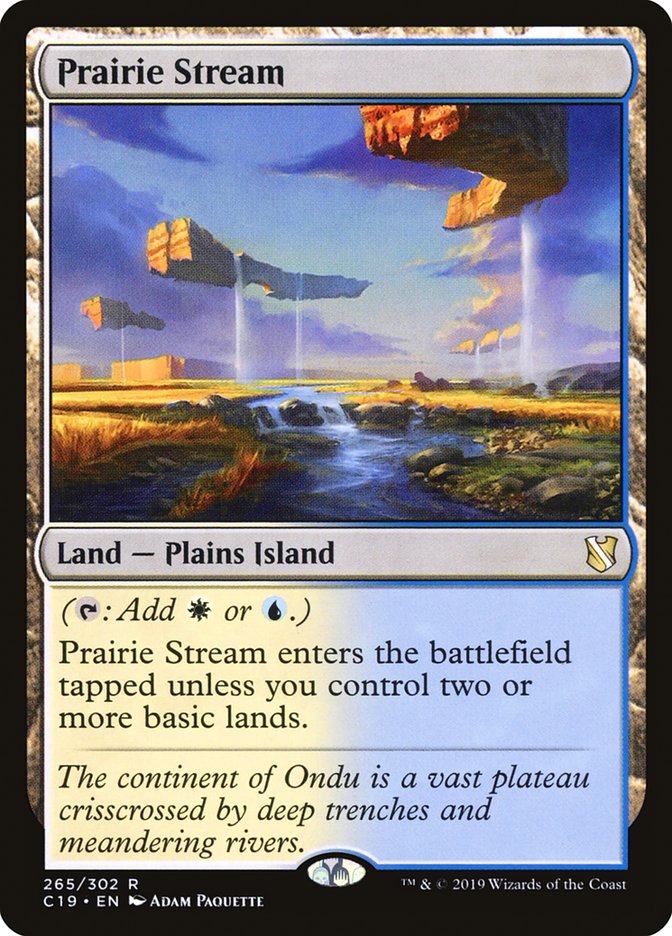 Prairie Stream [Commander 2019] | GrognardGamesBatavia