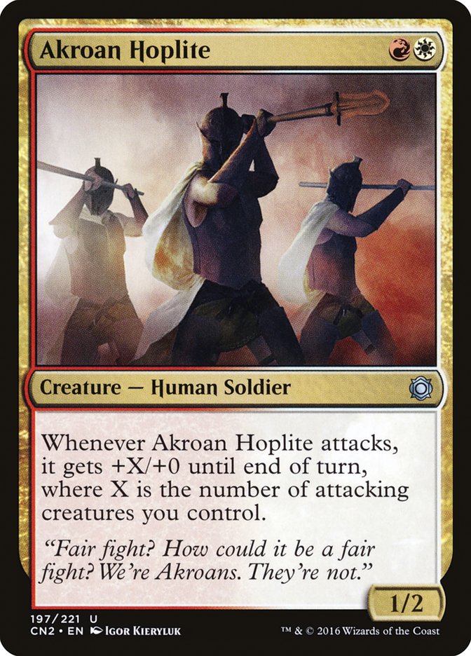 Akroan Hoplite [Conspiracy: Take the Crown] | GrognardGamesBatavia