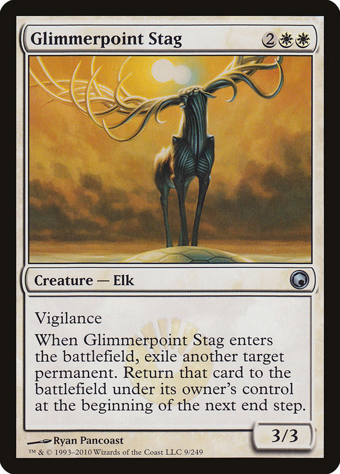 Glimmerpoint Stag [Scars of Mirrodin] | GrognardGamesBatavia