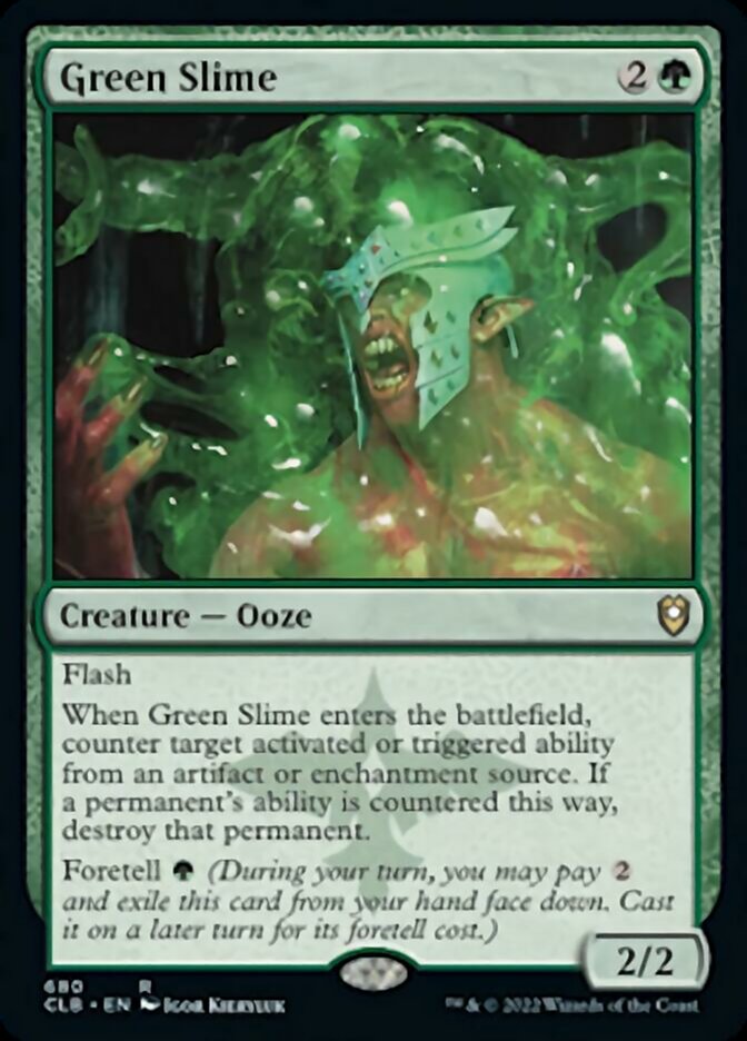 Green Slime [Commander Legends: Battle for Baldur's Gate] | GrognardGamesBatavia