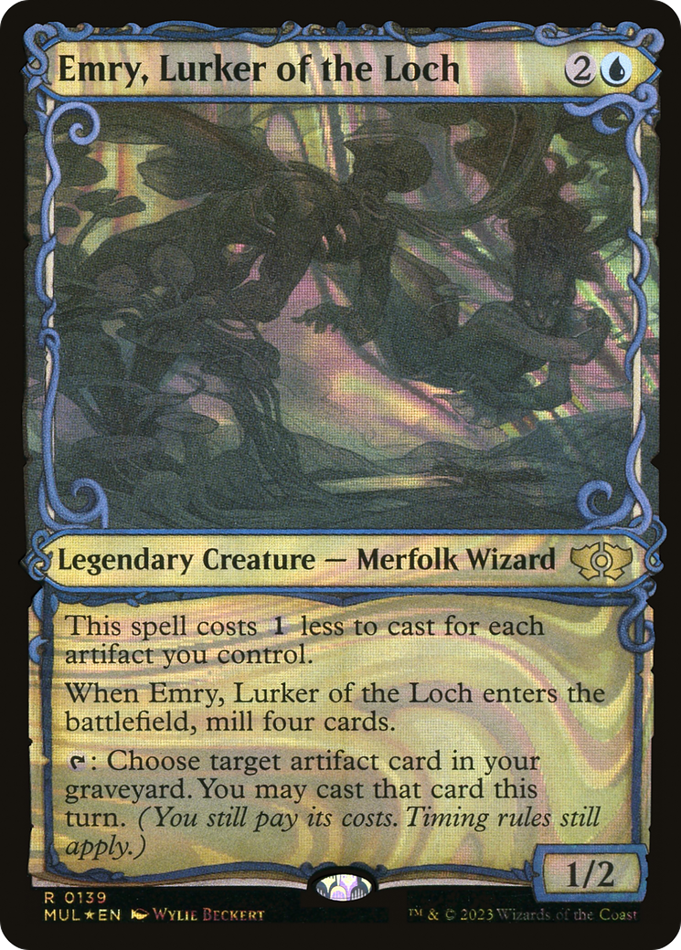 Emry, Lurker of the Loch (Halo Foil) [Multiverse Legends] | GrognardGamesBatavia