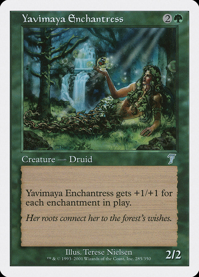 Yavimaya Enchantress [Seventh Edition] | GrognardGamesBatavia