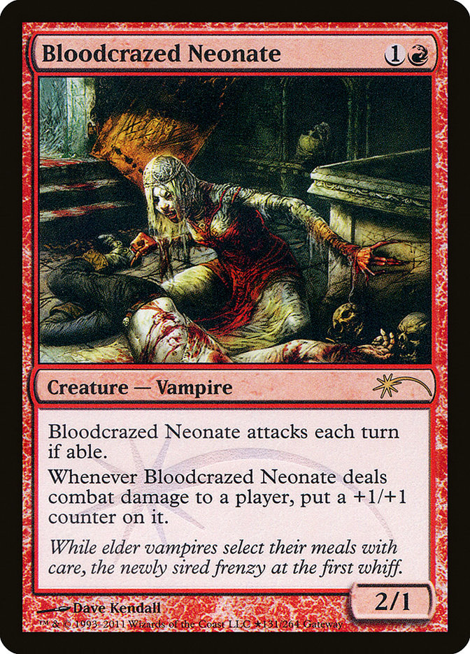 Bloodcrazed Neonate [Wizards Play Network 2011] | GrognardGamesBatavia