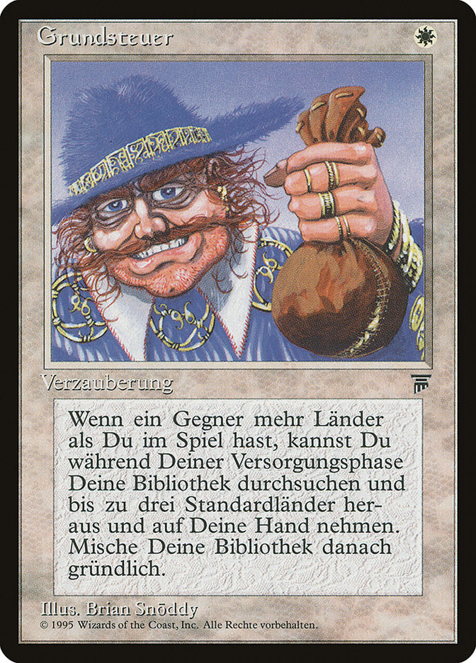 Land Tax (German) - "Grundsteuer" [Renaissance] | GrognardGamesBatavia