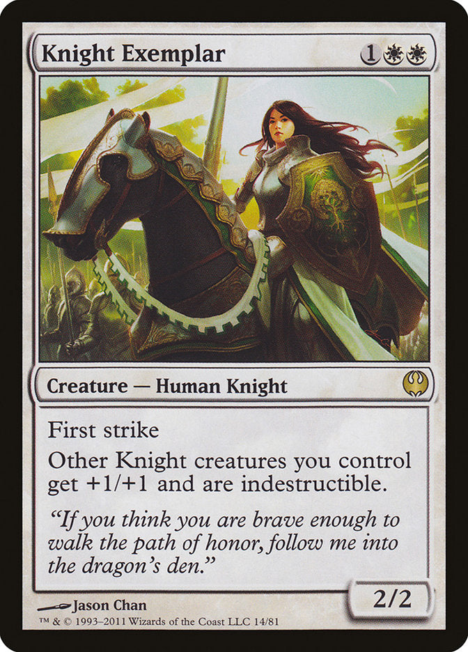 Knight Exemplar [Duel Decks: Knights vs. Dragons] | GrognardGamesBatavia