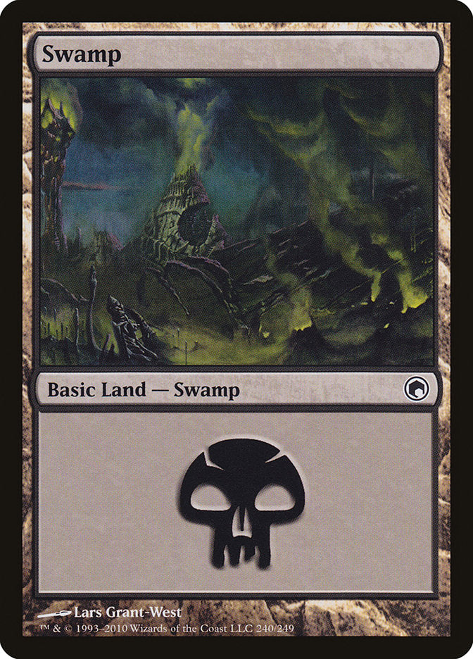 Swamp (240) [Scars of Mirrodin] | GrognardGamesBatavia