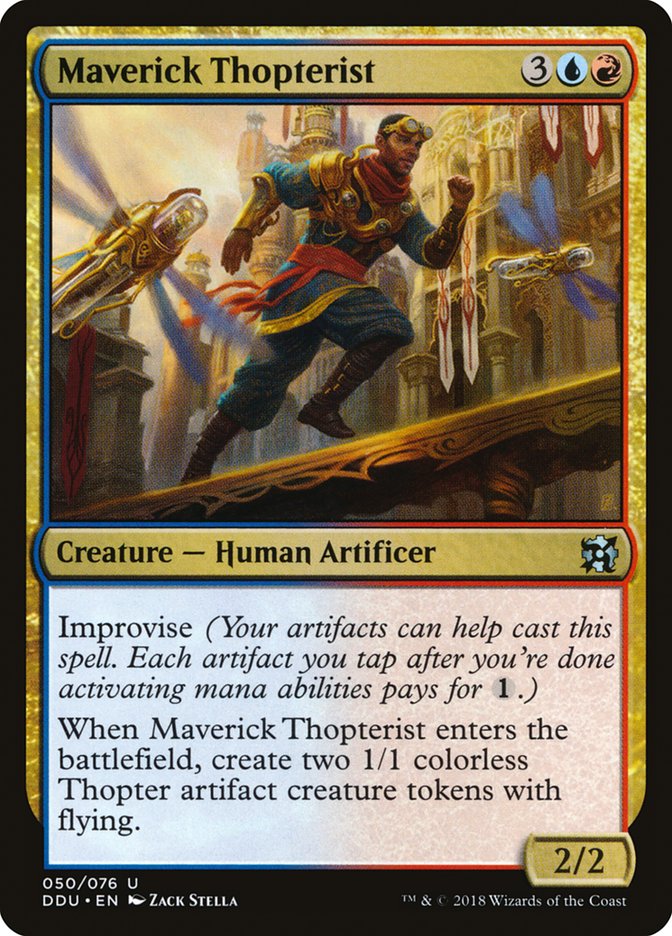 Maverick Thopterist [Duel Decks: Elves vs. Inventors] | GrognardGamesBatavia