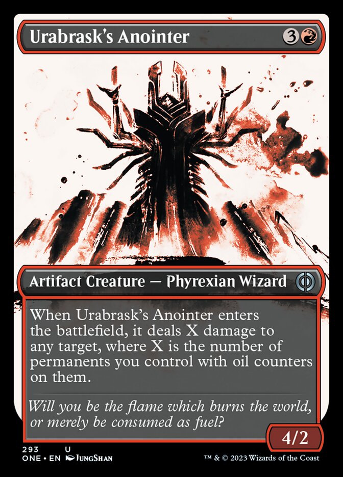 Urabrask's Anointer (Showcase Ichor) [Phyrexia: All Will Be One] | GrognardGamesBatavia