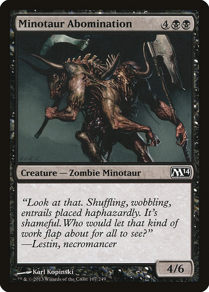 Minotaur Abomination [Magic 2014] | GrognardGamesBatavia