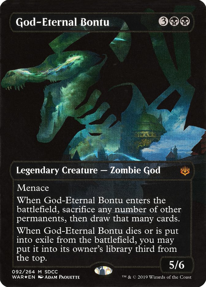 God-Eternal Bontu [San Diego Comic-Con 2019] | GrognardGamesBatavia