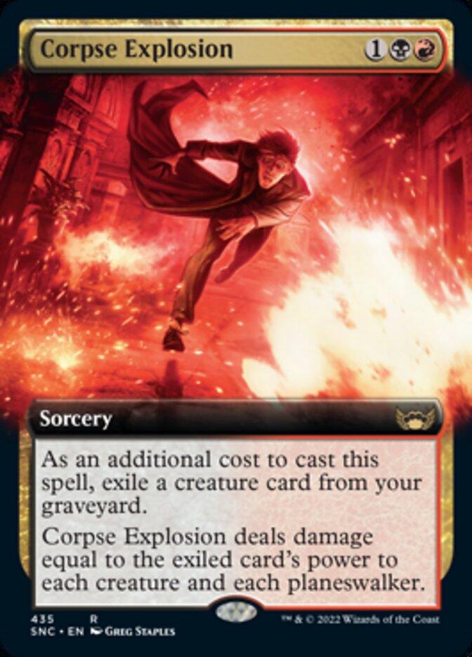 Corpse Explosion (Extended Art) [Streets of New Capenna] | GrognardGamesBatavia