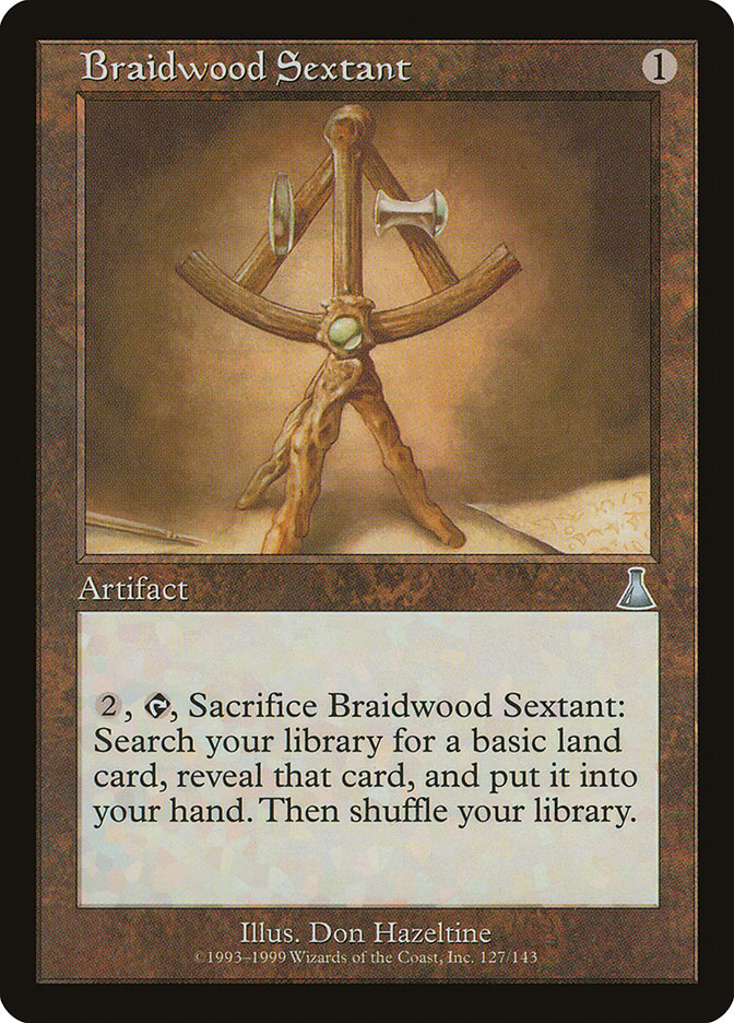 Braidwood Sextant [Urza's Destiny] | GrognardGamesBatavia
