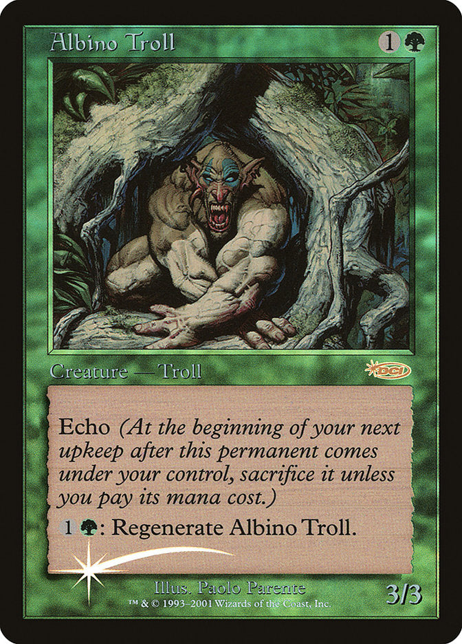 Albino Troll [Friday Night Magic 2002] | GrognardGamesBatavia