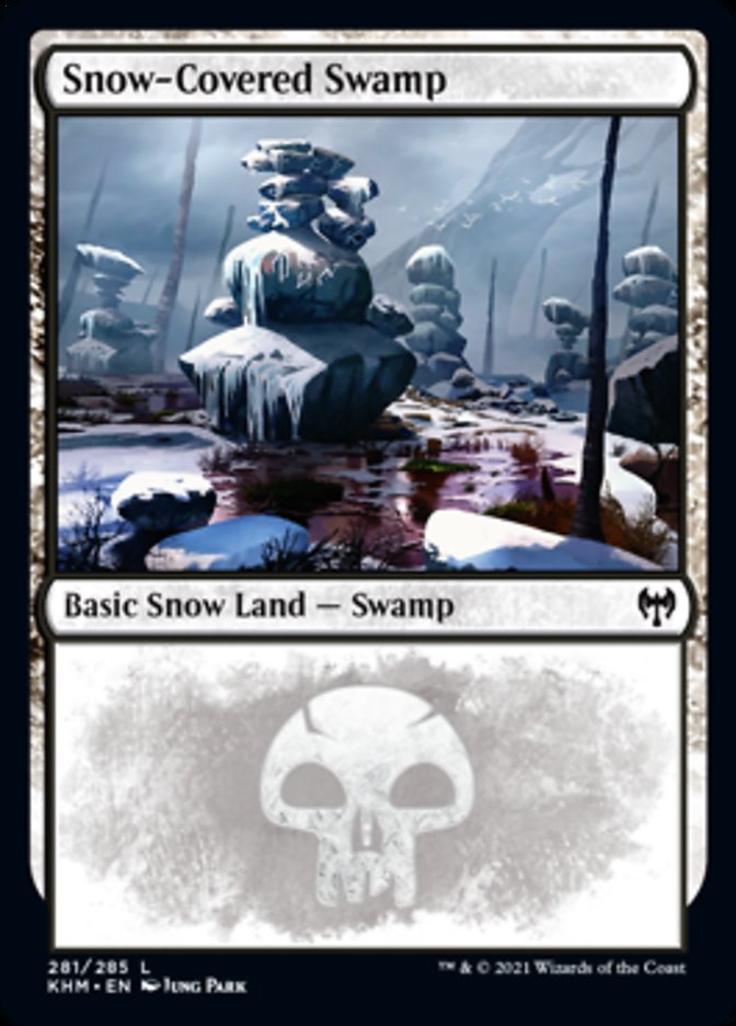 Snow-Covered Swamp (281) [Kaldheim] | GrognardGamesBatavia