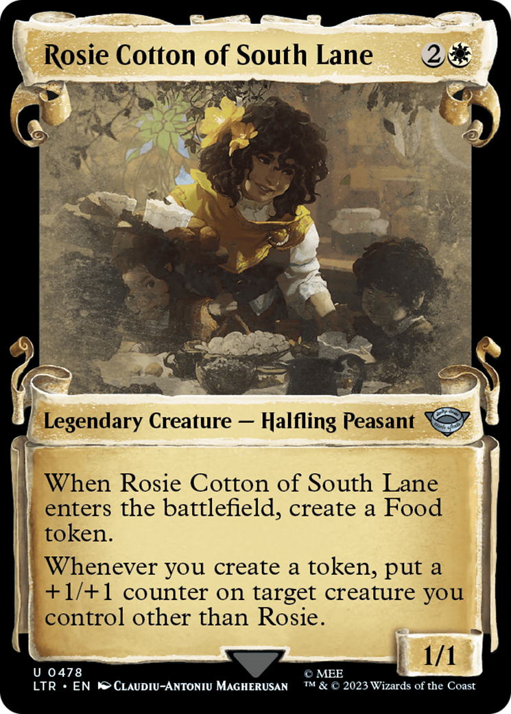 Rosie Cotton of South Lane [The Lord of the Rings: Tales of Middle-Earth Showcase Scrolls] | GrognardGamesBatavia